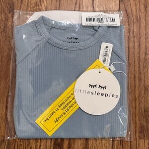 Little Sleepies Fog Ribbed Crescent Zippy NEW IN BAG 3-6 month